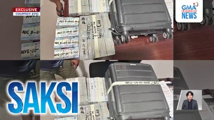 8 pulis, tanggal sa puwesto matapos magnakaw umano ng P27-M sa operasyon nila sa Las Piñas; team leader ng mga pulis, iginiit na tinangka silang suhulan | Saksi