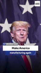 Former Trump chair: Tariffs to reshore jobs