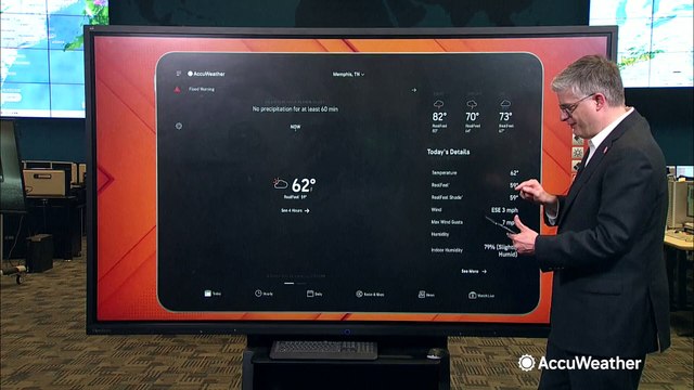 Get ahead of severe weather with the AccuWeather app
