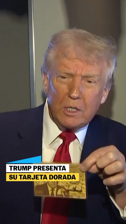 La tarjeta dorada de Trump que costará 5 millones de dólares