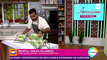 Postre versión batido: una deliciosa chicha de arroz