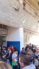 Incidentes en la puerta del colegio donde los alumnos amenazaron