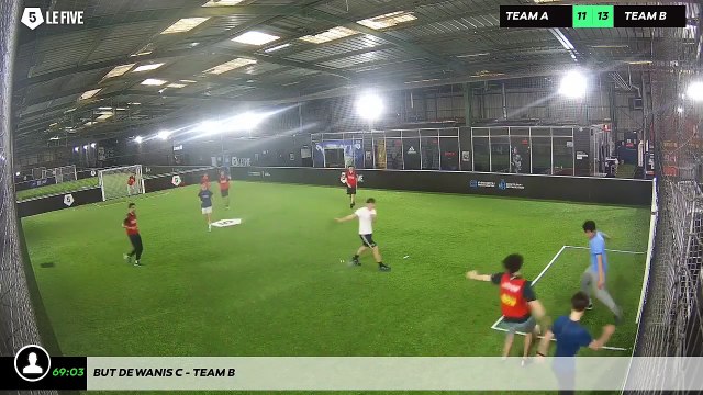 But de Wanis C - Team B