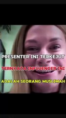 Presenter Ini Terkejut Ternyata Influencer Ini Adalah Mualaf Yang Taat