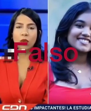 Presentadora de CDN Lisa Gil, desmiente video en el que utiliza su imagen para desinformar sobre caso Sudiksha Konanki