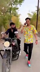 New trick 😎🔥 _shorts _funny(360P)