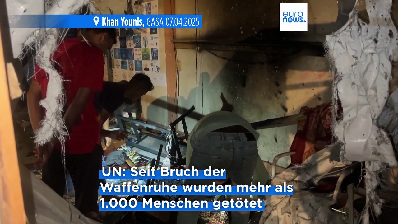 Mindestens 32 Palästinenser bei israelischen Luftangriffen im Gazastreifen getötet