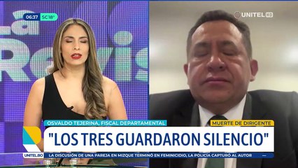 Fiscalía afirma que no se halló evidencia del arma que supuestamente usó el dirigente que murió por disparos de policías en Ivirgarzama