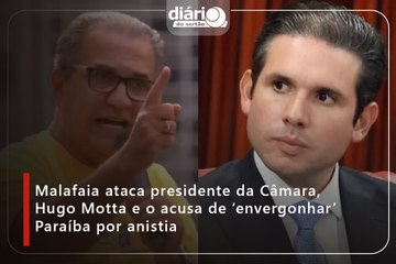 Malafaia ataca presidente da Câmara, Hugo Motta e o acusa de 'envergonhar' Paraíba por anistia
