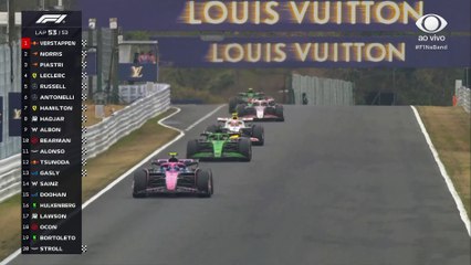 Bortoleto completa 'trenzinho' e termina GP do Japão em 19º lugar