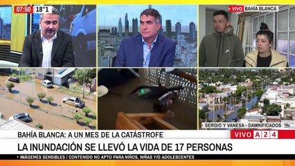 🔴 A UN MES DE LAS INUNDACIONES EN BAHÍA BLANCA: VECINOS SIN AYUDA DEL ESTADO