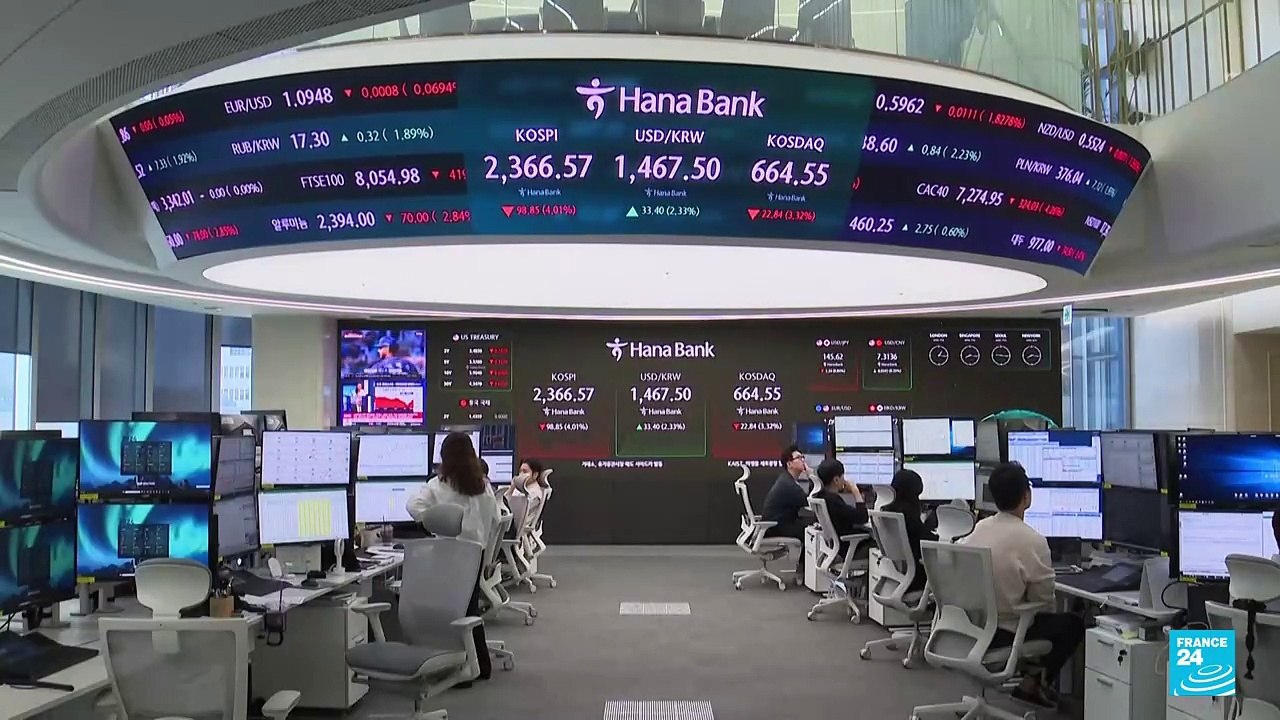 Histórico desplome en las bolsas asiáticas