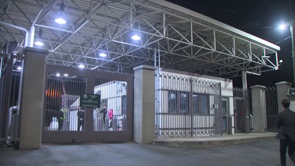 용산 미군기지 차량정비소에서 불...3시간여 만에 진화 / YTN