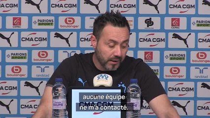 Marseille - De Zerbi dément la rumeur Milan AC