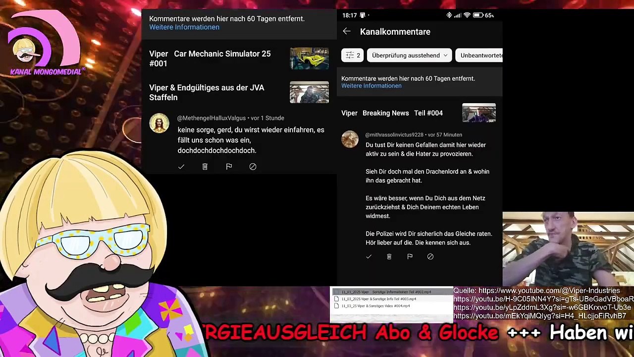 VIPER_ Sein eigenes TRAUT EUCH!!! [ Origin Story ] Kanal Mongomedial