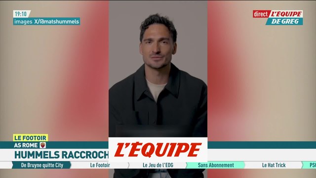 Hummels annonce sa retraite - Foot - ITA- AS Rome