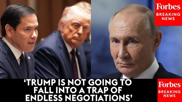 Sec. Marco Rubio Provides An Update On The Peace Talks Between Russia And Ukraine