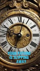 your future is slipping in this very moment