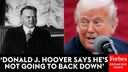 Ron Wyden Slams 'Donald J. Hoover' For 'Slapping Random Tariffs On Imports'