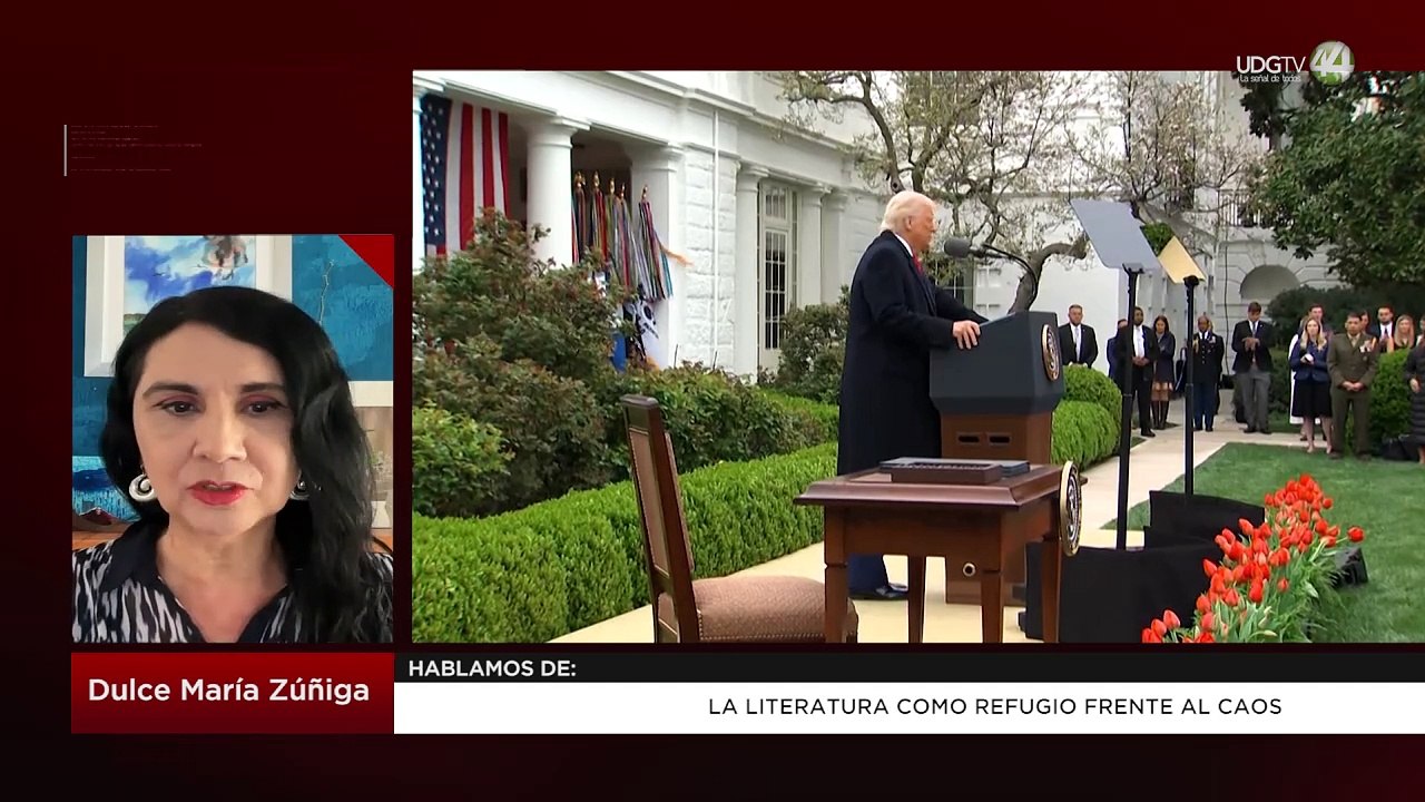 La literatura como refugio frente al caos | Dulce María Zúñiga