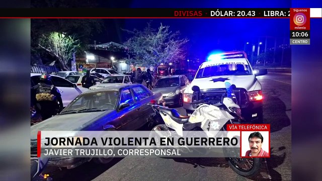 Nueva jornada violenta en Guerrero: 4 muertos, 2 locales incendiados y 1 secuestrado