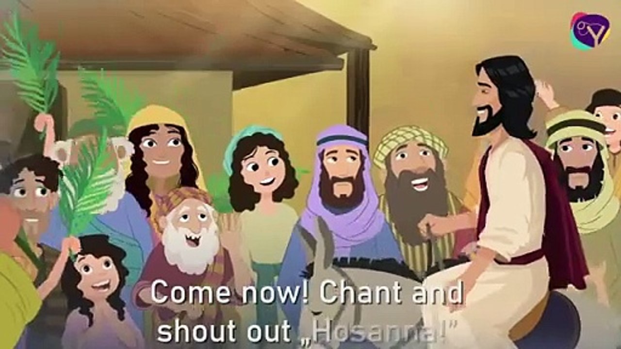 Hosanna (Easter Song) - Animated, with Lyrics
