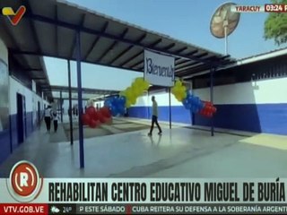 Yaracuy | Bricomiles entregan rehabilitado el Centro Educativo Miguel de Buría