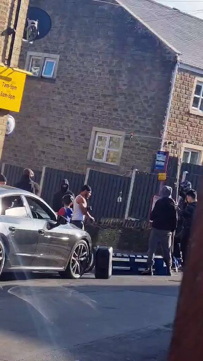 Rapper Sav NDO films video in Calderdale