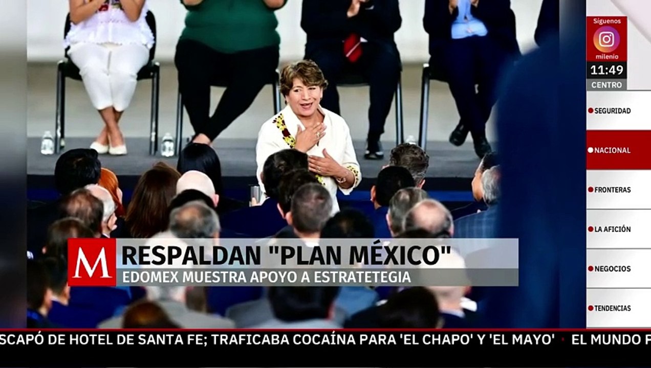 Delfina Gómez respalda "Plan México" de Sheinbaum; impulsará estrategias en Edomex