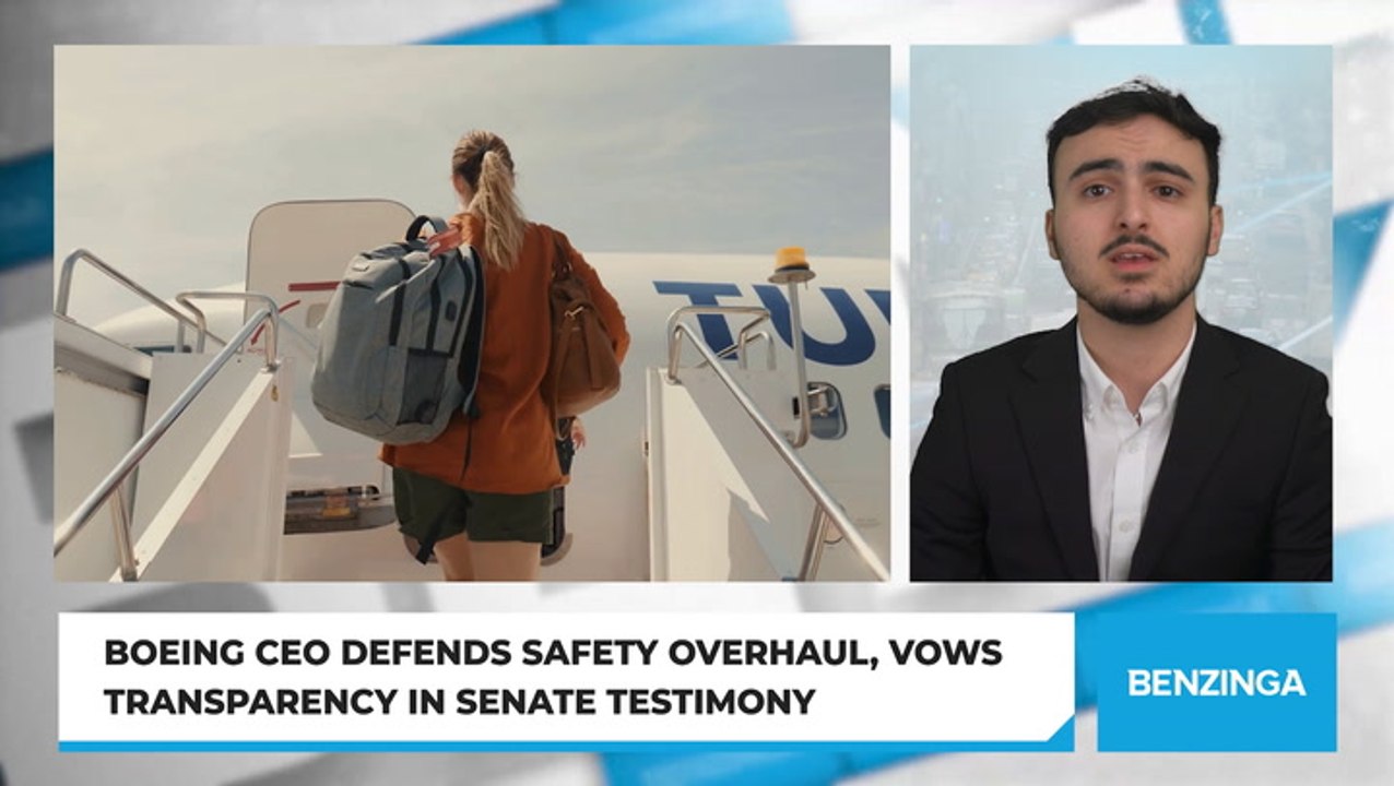 Boeing CEO Defends Safety Overhaul, Vows Transparency in Senate Testimony