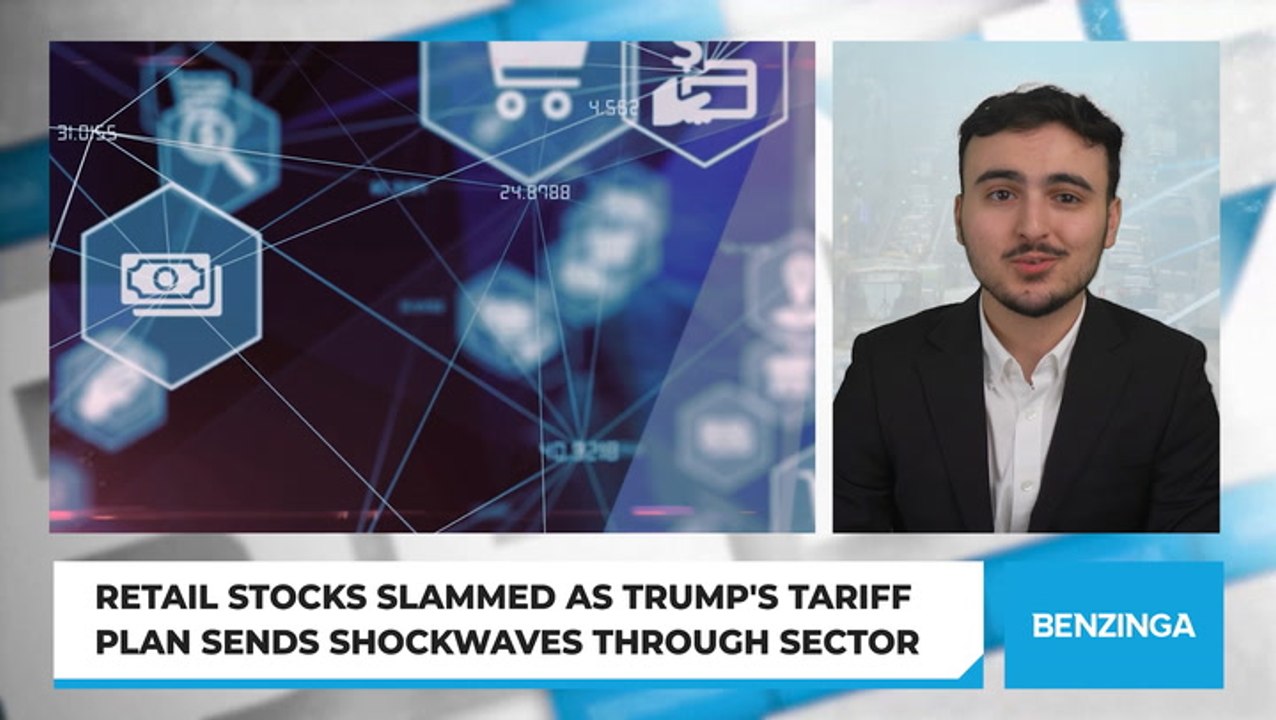 Retail Stocks Slammed As Trump's Tariff Plan Sends Shockwaves Through Sector