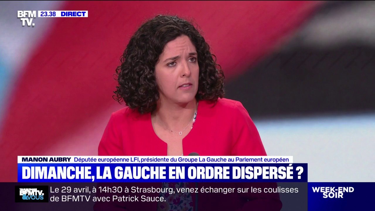 Absence du PS au meeting de la gauche: "Je le regrette", confie Manon Aubry