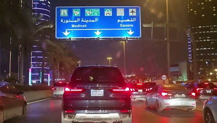 Saudia ke dar ul hakumat centre riyadh ki aik informatec video