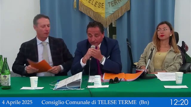 Contursi Terme (SA) - Consiglio Comunale (04.04.25)