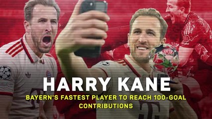 Harry Kane - Bayern's fastest Centurion
