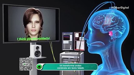 Telepatia? IA transforma ondas cerebrais em texto falado