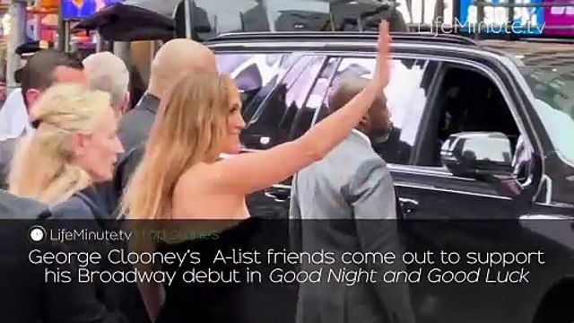 Stars Support George Clooney's Broadway Debut at Good Night and Good Luck Opening Night Red Carpet, Russell Brand Charged with Rape and Sexual Assault, Teddi Mellencamp Finishes Radiation Treatment