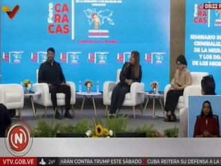 Caracas | Seminario sobre la criminalización de la migración y los DDHH culminó con total éxito