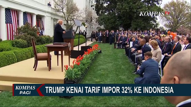 Sederet Fakta Trump Tetapkan Tarif Impor Baru ke Indonesia dan Sejumlah Negara Lain