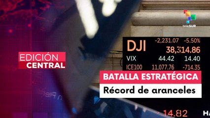 Bancos estadounidenses caen tras la guerra arancelaria de Trump