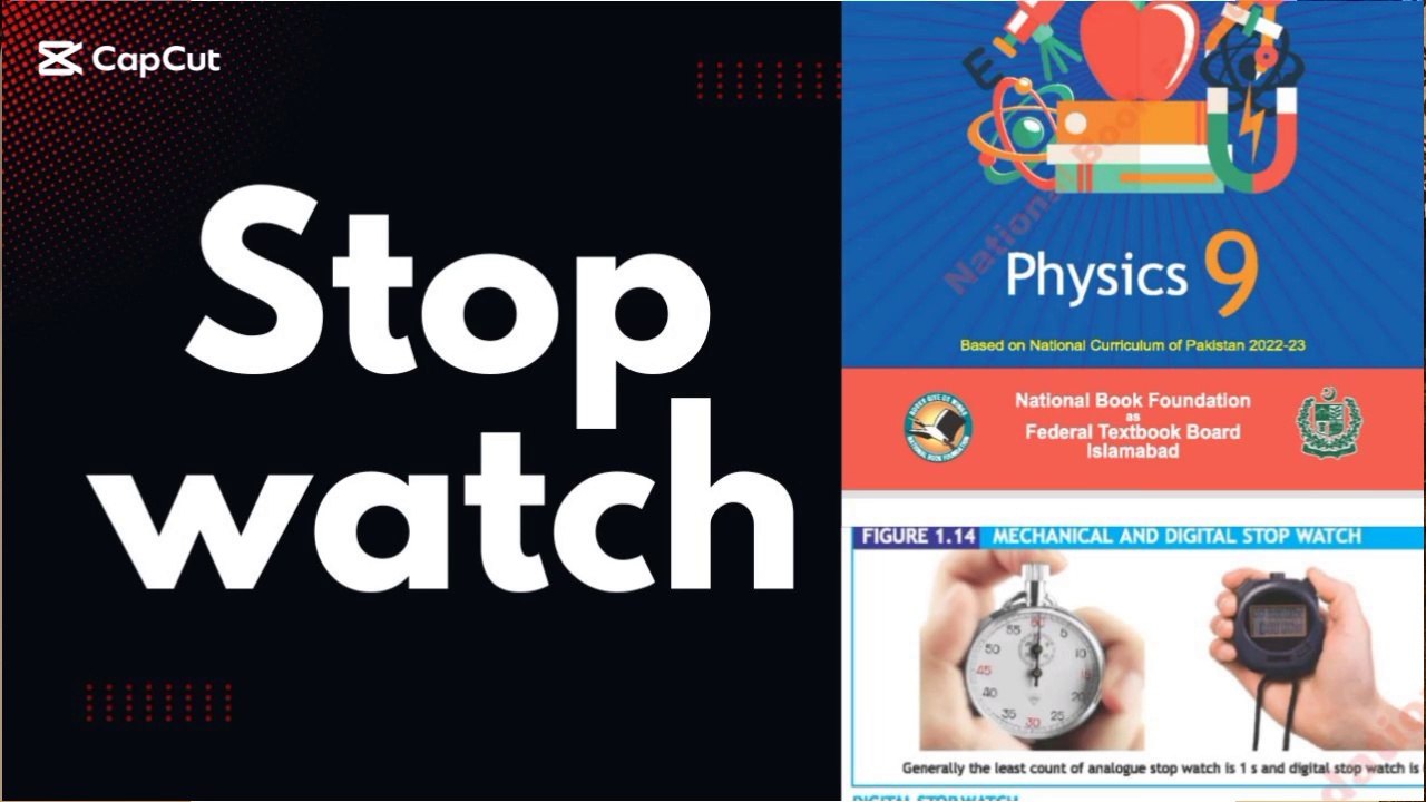 Stop watch/stop watch 9th class