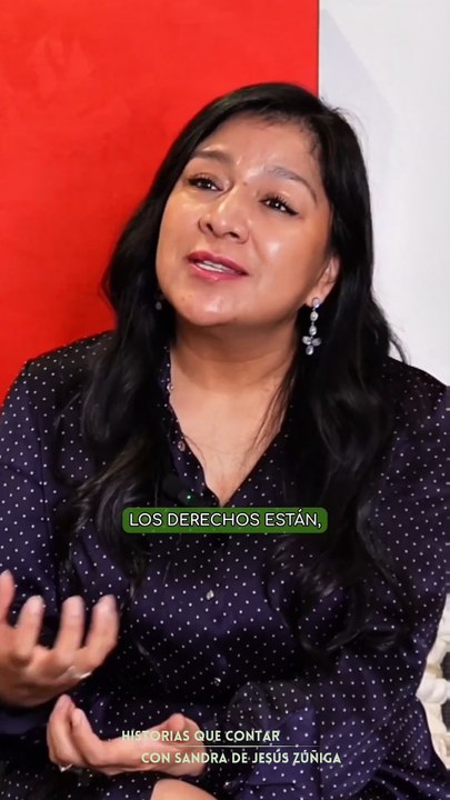 Los derechos están para todos y todas: Sandra de Jesús Zúñiga #shorts #derechos #reels #politics #dailymotion