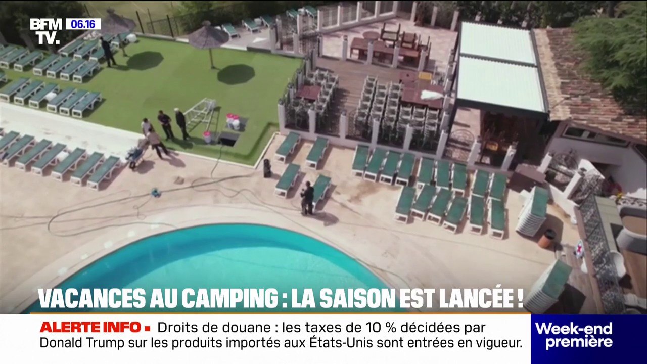 Vacances: la saison est lancée pour de nombreux campings en France