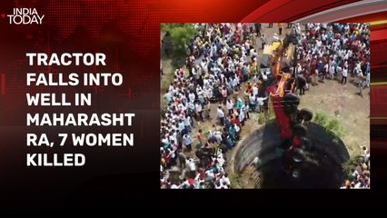 7 dead after tractor falls into well in Maharashtra's Nanded