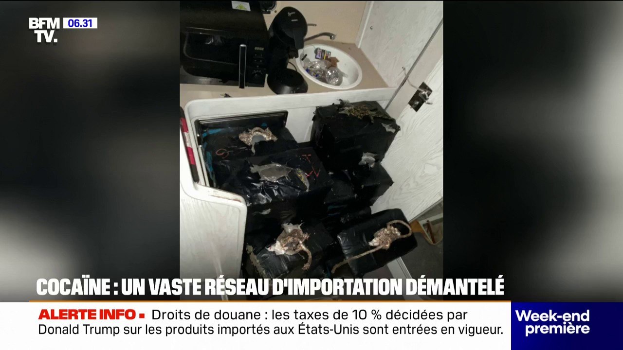 Cocaïne: un vaste réseau d’importation par voie maritime a été démantelé en Normandie
