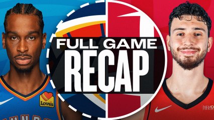 Game Recap: Rockets 125, Thunder 111