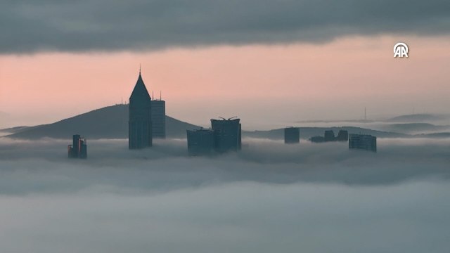 İstanbul'da sabah saatlerinde sis etkili oldu