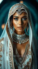 Bridal Hijab Styles around the world #ai #hijab #fashion #hijabstyle