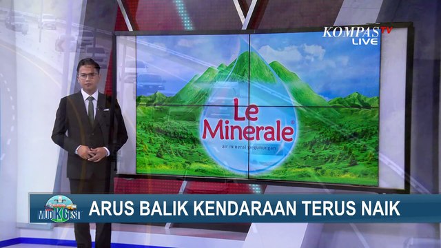 [FULL] Pantauan Arus Balik Lebaran, Skema One Way Diterapkan di Tol Kalikangkung-Pejagan | 5 April