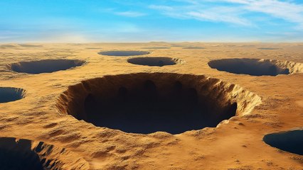 Étranges trous dans le désert repérés sur Google Earth - Qu'est-ce que c'est ?